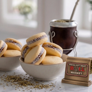 Argentine Alfajores (Dulce de Leche Sandwich Cookies)
